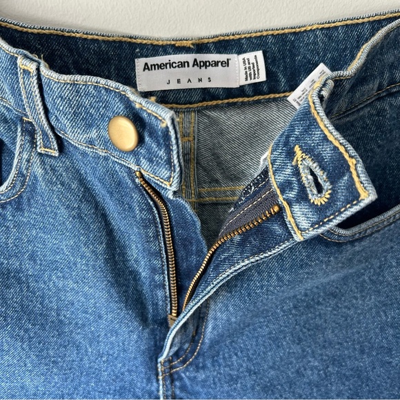 American Apparel Denim Shorts Size 27 - Picture 3 of 8